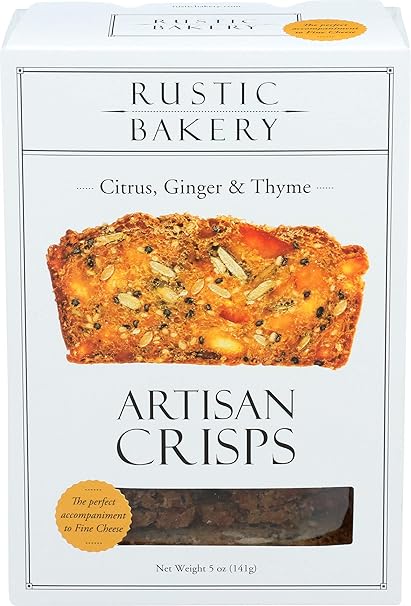 Rustic bakery citrus ginger thyme