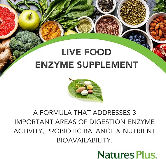 Acti-Zyme Live Food Enzyme 90 Vegan Capsules