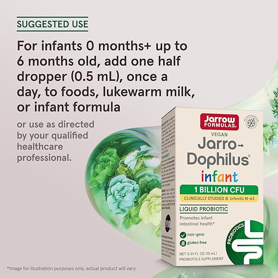 Jarrow Formulas Jarro-Dophilus Infant 1 Billion CFU