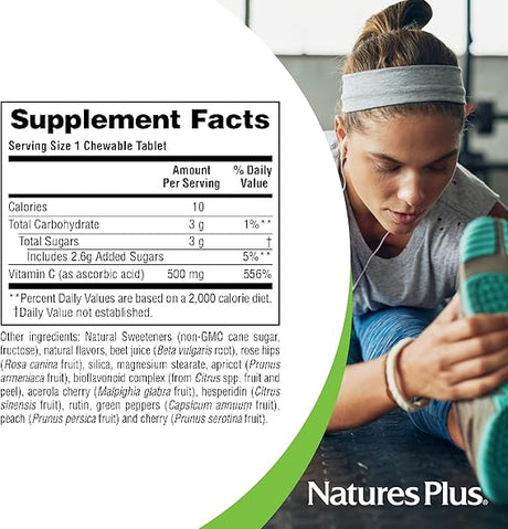 Nature's Plus Lovites Vitamin C 500 mg