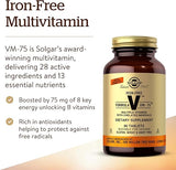 Solgar Iron-Free Formula VM-75® Tablets 90tablet