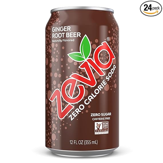 ZEVIA Ginger Root Beer 12 OZ