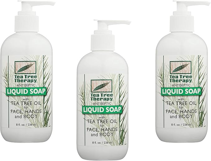 TEA TREE THERAPY INC. ANTISEPTIC TEA TREE LIQUID SOAP 8OZ