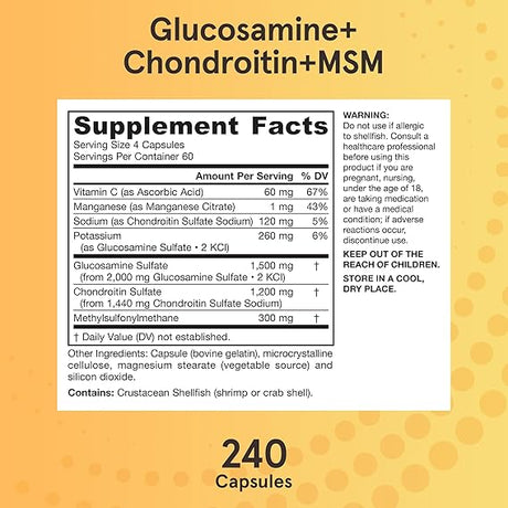 JARROW Glucosamine + Chondroitin