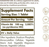 Solgar Vitamin B6 100 mg Tablets 100tablet