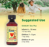 Liquid Zinc Plus Natural Mango Strawberry Flavor