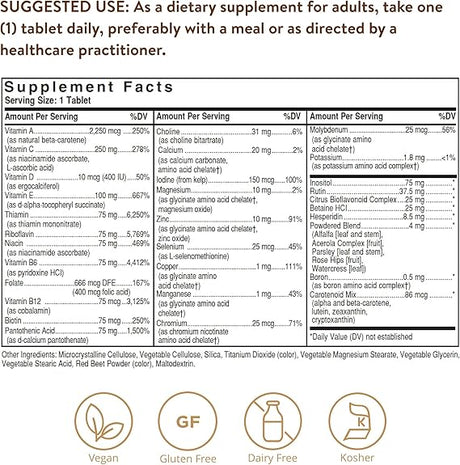 Solgar Iron-Free Formula VM-75® Tablets 90tablet