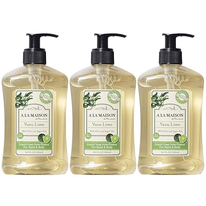 A La Maison Yuzu Lime Hand & Body Soap