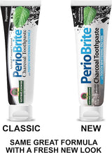 NATURE'S ANSWER PERIOBRITE CHARCOAL PEPPERMINT TOOTHPASTE 4 OZ