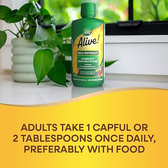 Alive Max Potency Complete Liquid Multivitamin 30.4 fl oz