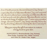 Zion Health Clay Soap Mountain Rain 6 oz