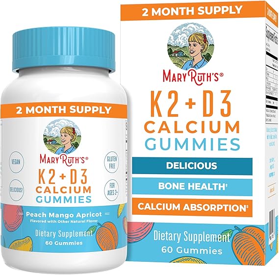 K2 + D3 Calcium Gummies 30