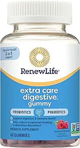 Renew Life EXTRA CARE DIGESTIVE GUMMY - 2 BILLION 48CT