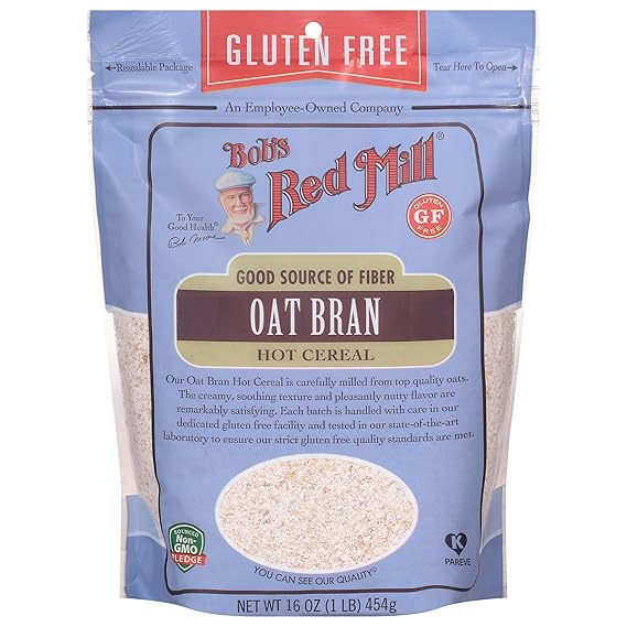 BOB`S RED MILL Oat Bran, GF 16 OZ