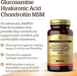 Solgar Glucosamine Hyaluronic Acid Chondroitin MSM (Shellfish-Free) Tablets 120tablet