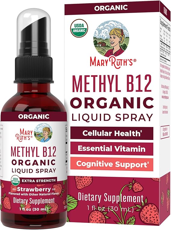 Mary Ruth’s Methyl B12 Org Liquid Spray