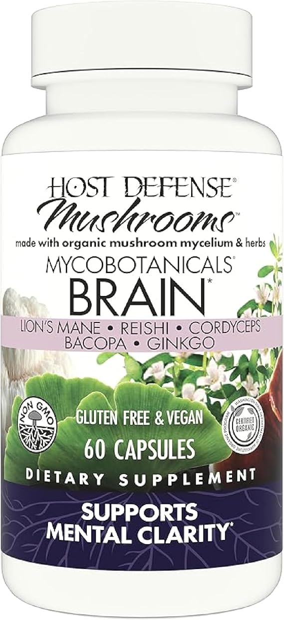 Host Defense MycoBotanicals® Brain* 60 count