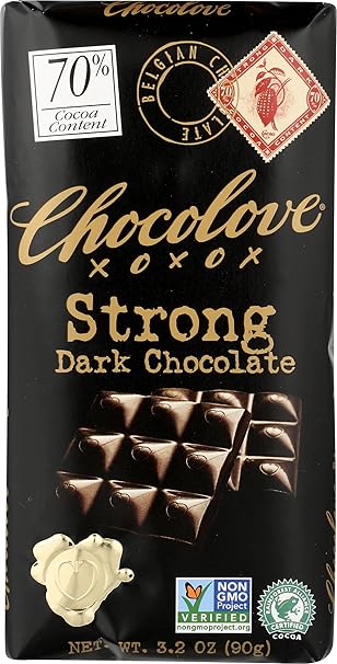 CHOCOLOVE Dark, Strong 3.2 OZ