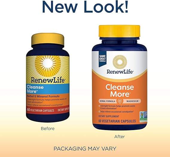 Renew Life CLEANSEMORE 60 CT