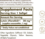 Solgar Lutein 20 mg Softgels 60softgel