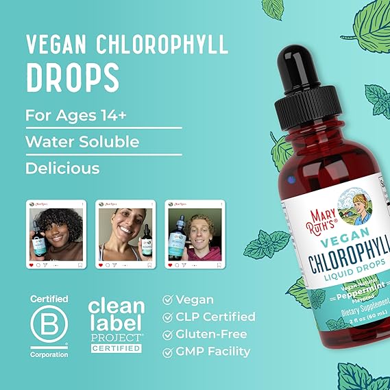 Mary Ruth's Vegan Chlorophyll Liquid Drops