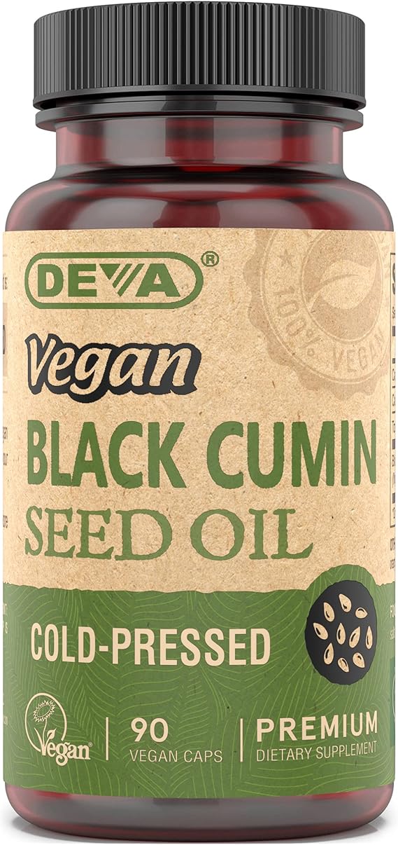 DEVA VEGAN BLACK SEED OIL 90VC