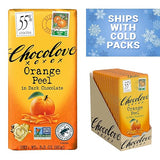 CHOCOLOVE Dark With Orange Peel 3.2 OZ