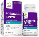 Melatonin EP120 Sustained Release 5 mg 60 Tablets