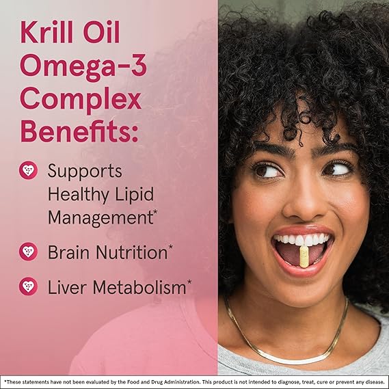 Krill Oil Omega-3 Complex 60 Soft Gels