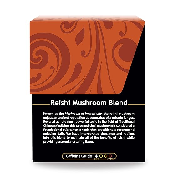 BUDDHA TEAS Organic Reishi Mushroom Blend 18 BAG