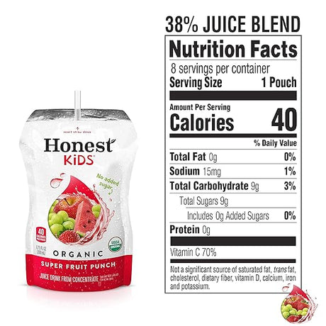 Honest Kids Certified Org. Super Fruit Punch