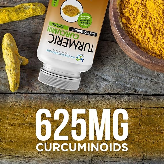 Turmeric Curcumin With BioPerine 2,250 mg