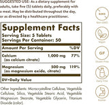 Solgar Calcium Magnesium Citrate Tablets 250tablet