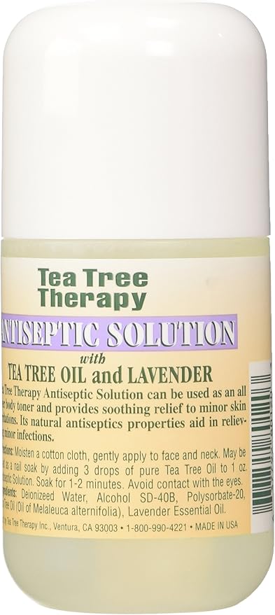 Tea Tree Therapy Antiseptic Solution with Tea Tree Oil and Lavender