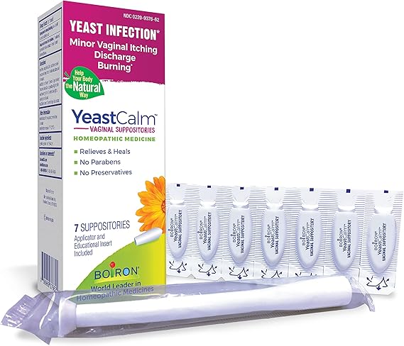 Boiron YeastCalm Vaginal Suppositories