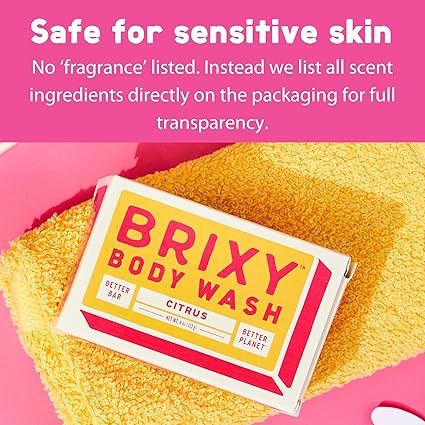 BRIXY Body Wash Bar Citrus