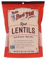 BOB`S RED MILL Lentils, Red 27 OZ