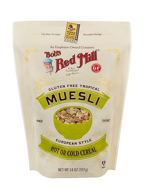 BOB`S RED MILL Muesli, GF, Tropical 14 OZ