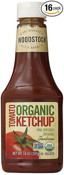 WOODSTOCK Ketchup, Tomato 15 OZ