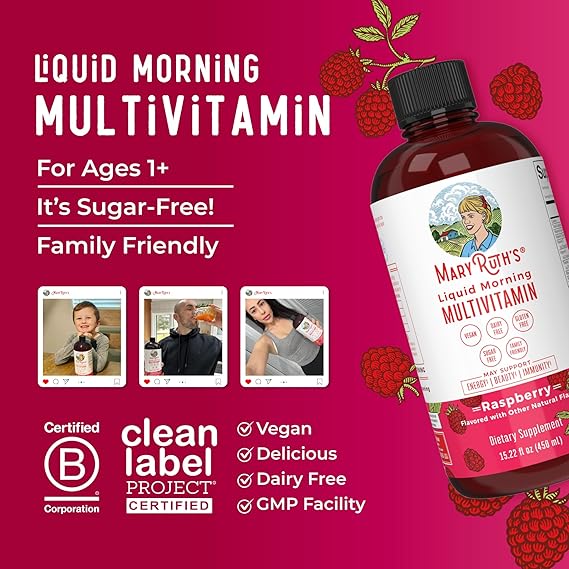 Liquid Morning Multivitamin 15.22oz