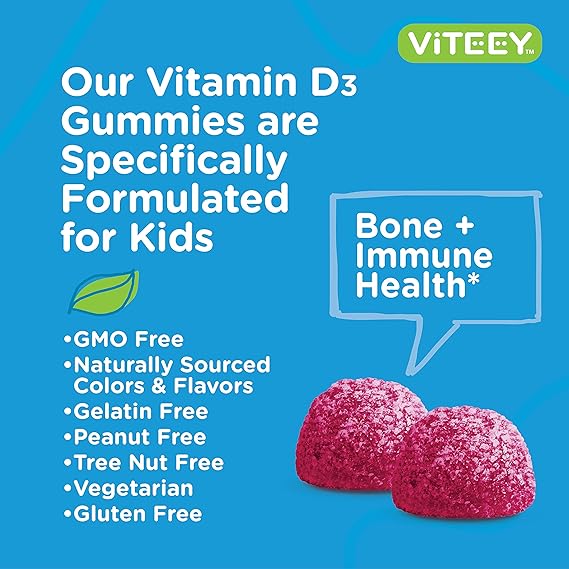 Vitamin D3 Gummies 25 mcg (1,000 IU)