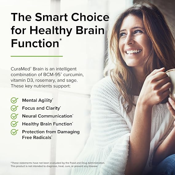 Terry Naturally CuraMed Brain 60 Softgels