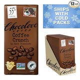 CHOCOLOVE Dark Chocolate/Coffee Crunch 3.2 OZ