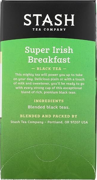 STASH TEA Super Irish Breakfast Tea 20 BAG