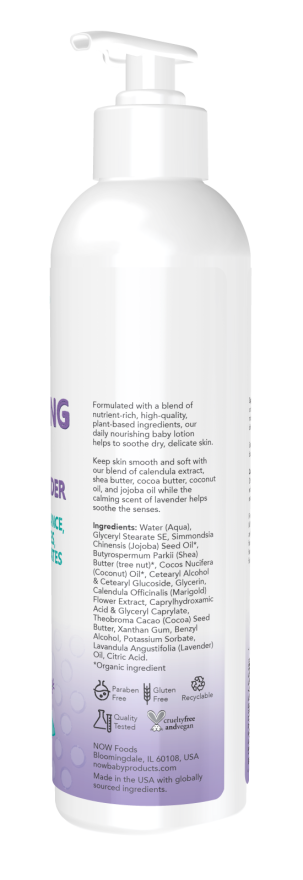 Now NOURISHING BABY LOTION - LAVENDER  8 FL OZ