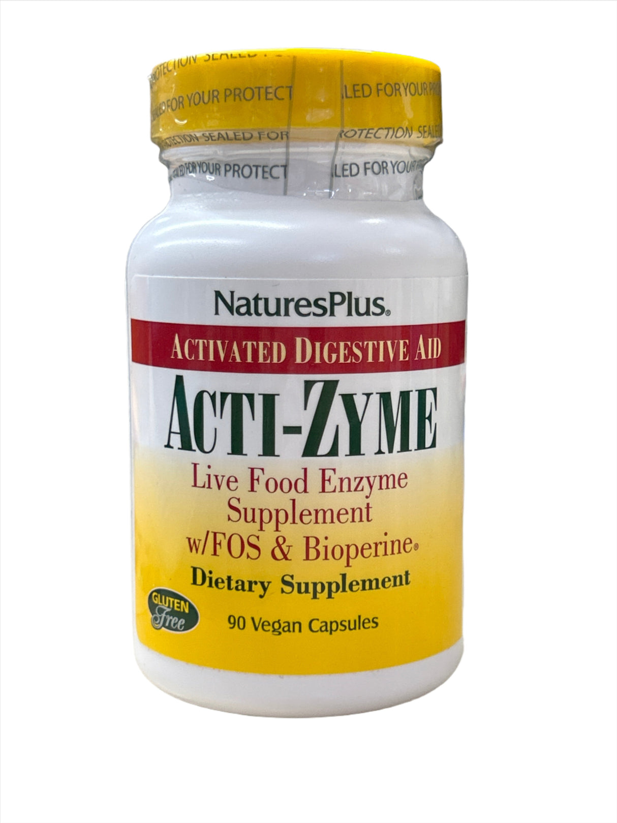 Acti-Zyme Live Food Enzyme 90 Vegan Capsules