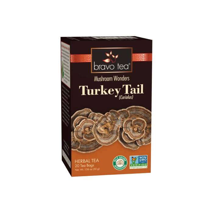 BRAVO TEA Turkey Tail Tea 20 BAG