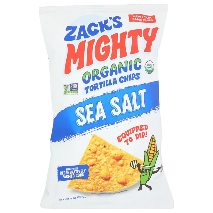 ZACK`S MIGHTY Sea Salt, Flit Corn 9 OZ