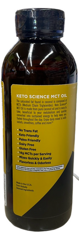 MCT Oil 100% Coconut Source