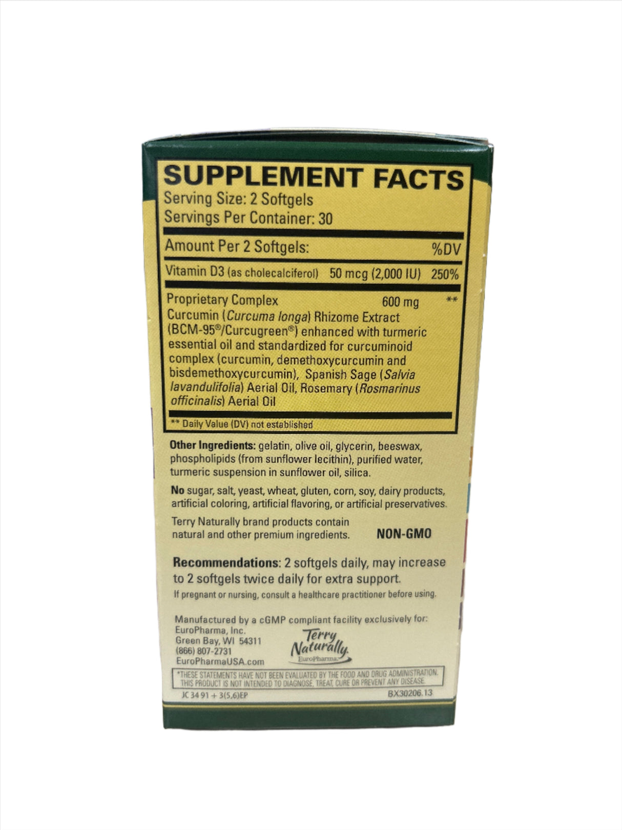 CuraMed Brain 60 Softgels